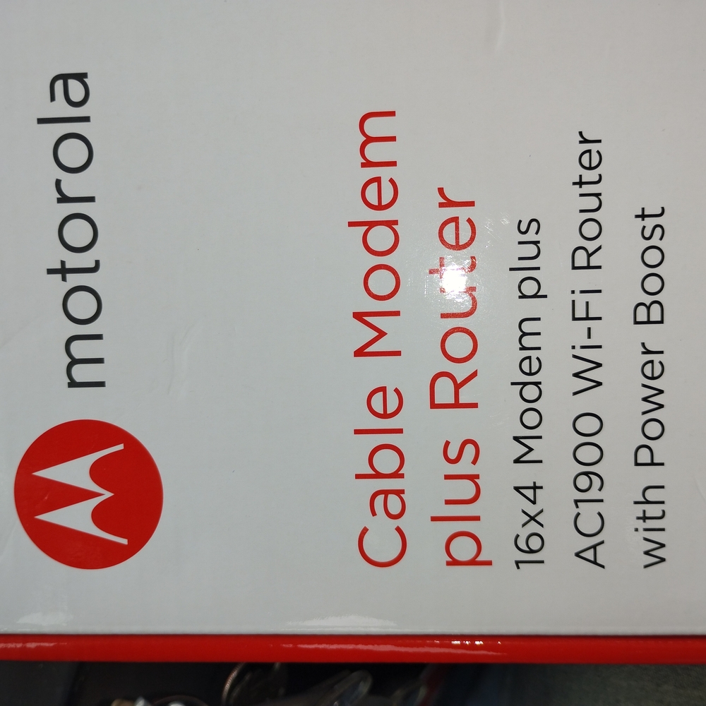 Motorola Cable Modem Box - Picture 8 of 12